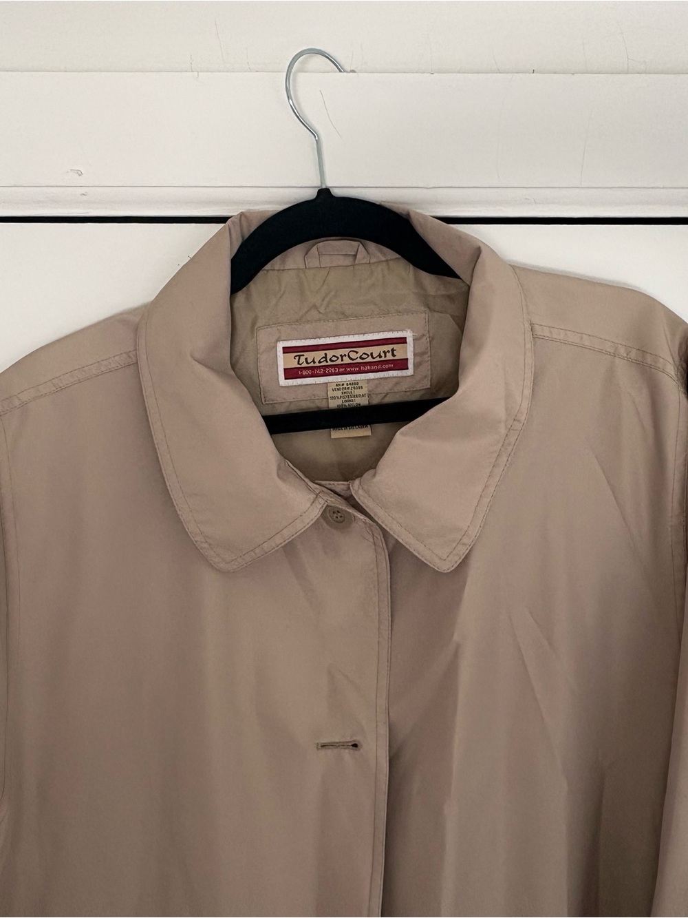 TudorCourt Women's Light Beige Trench Coat